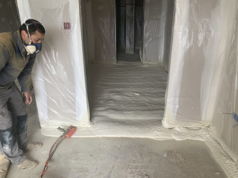 Installation d’un plancher chauffant sur 120 m² et d’une pompe à chaleur Daikin air/eau à Saint-Genis-Pouilly