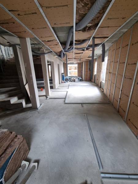 Isolation par l'intérieur des murs dans un chalet à Champagny en Vanoise 