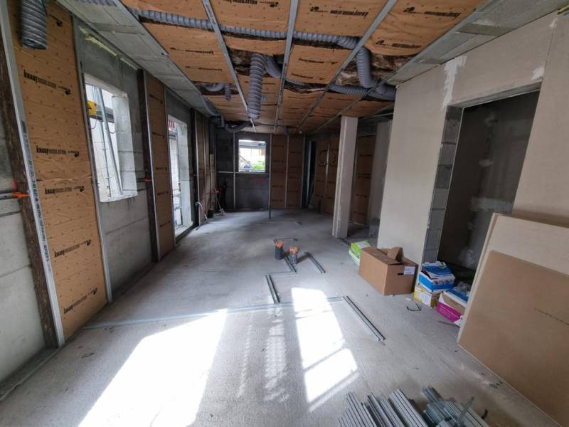 Isolation intérieure à l'aide de panneaux isolants Knauff à Lyon