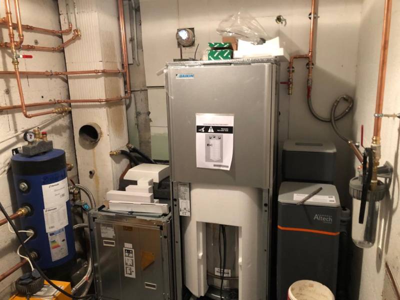 Installation de pompe à chaleur air/eau à Lyon