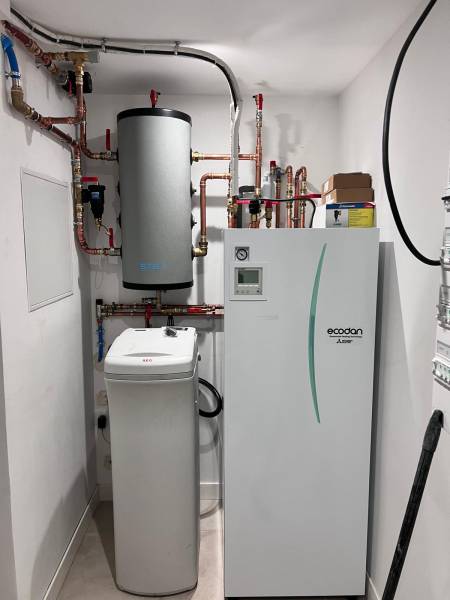 Pompe à chaleur haute performance installée dans le Pays de Gex