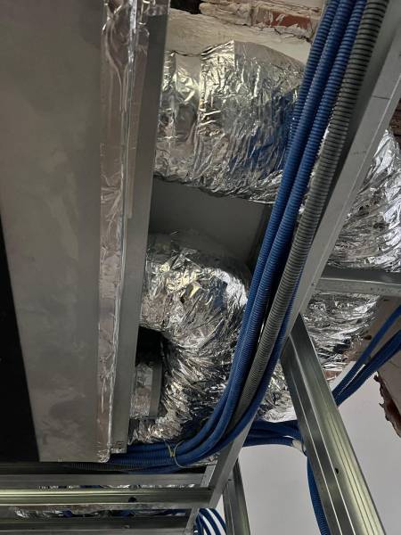 Installation d'un système gainable dans un appartement à Lyon