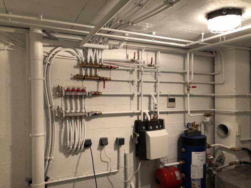 Installation du réseau thermique d'une PAC haute température au Pays de Gex