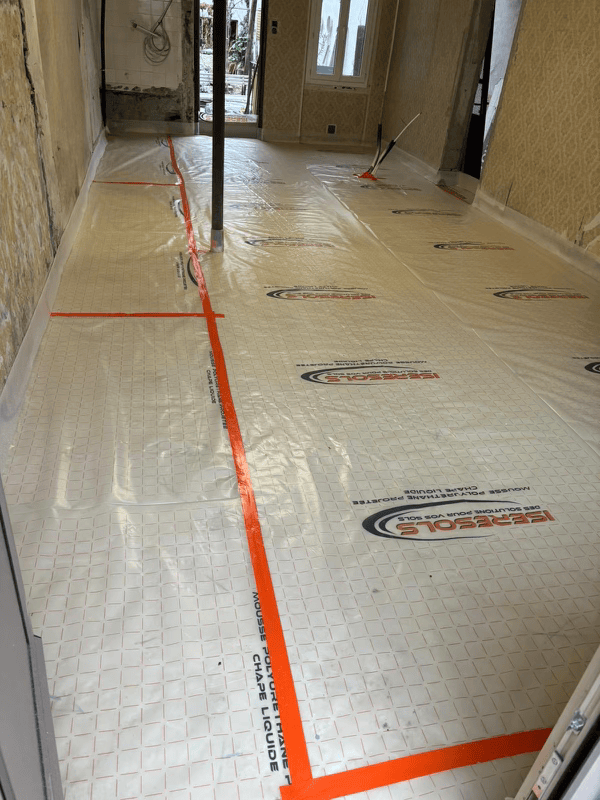 Isolation et Chape pour un Confort Thermique Optimal à Divonne-les-Bains